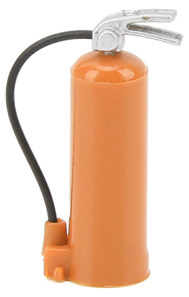 RC Feuerlöscher lebensechte dekorative Kunststoffsimulation für AXIAL SCX24 1/18 1/24 Autos Orange