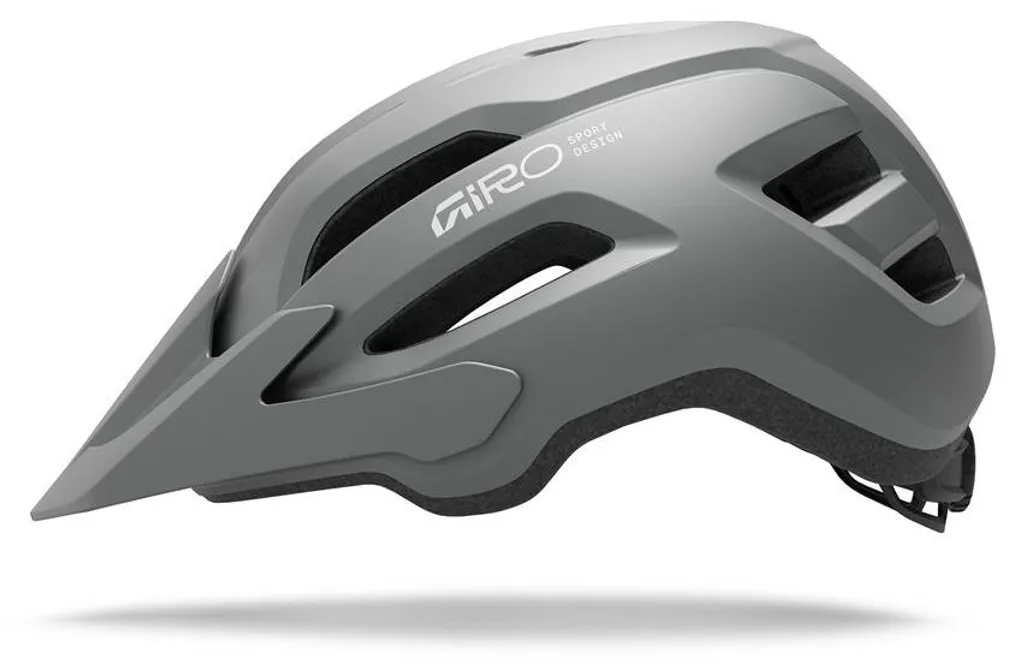 Casque Giro Fixture II Gris Mat : Confortable et Ajustable 54-61 cm