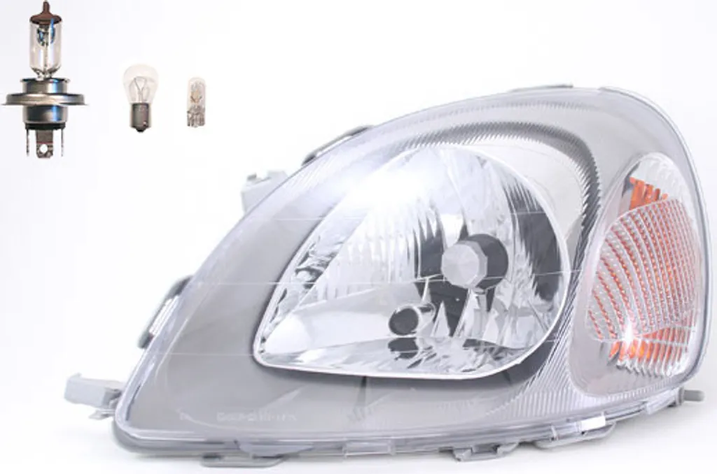 Johns, faro anteriore alogeno adatto per Toyota Yaris P10 04/99-06/03 Faro sinistro.