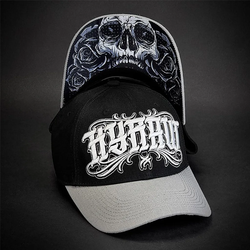 Hyraw Cap Grigio Chiaro: L'Accessorio Definitivo per lo Stile Rock