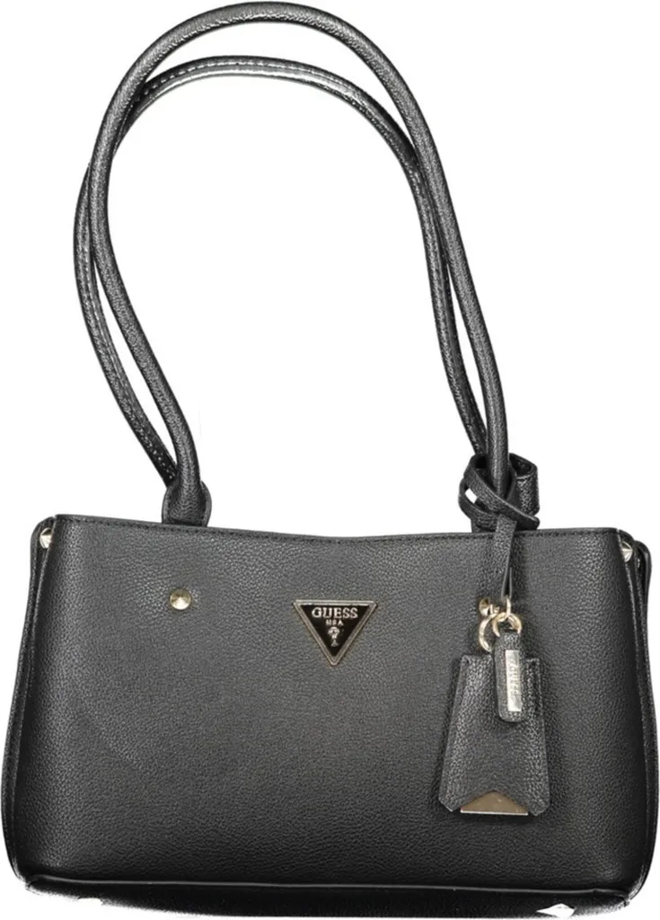 Guess BG877809neblackuni Silvana Black Tote | Must-Have Luxury Bag