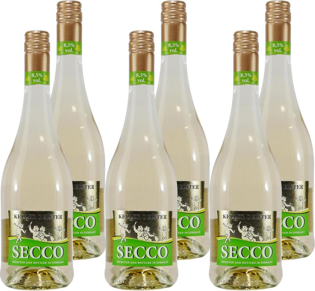 Kellergeister Secco (6 x 0,75L) Produktbild 