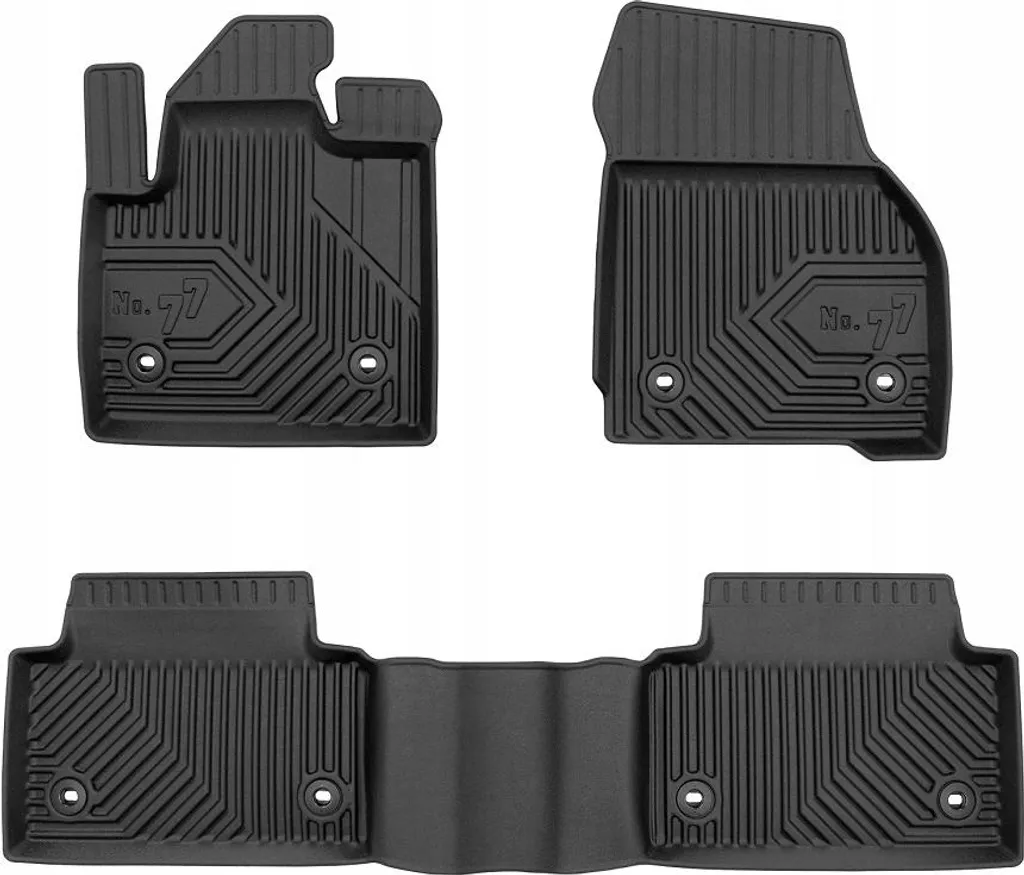 Tappetini 3D Gomma Jaguar E-Pace X540 2017-2024 - Qualità Industriale