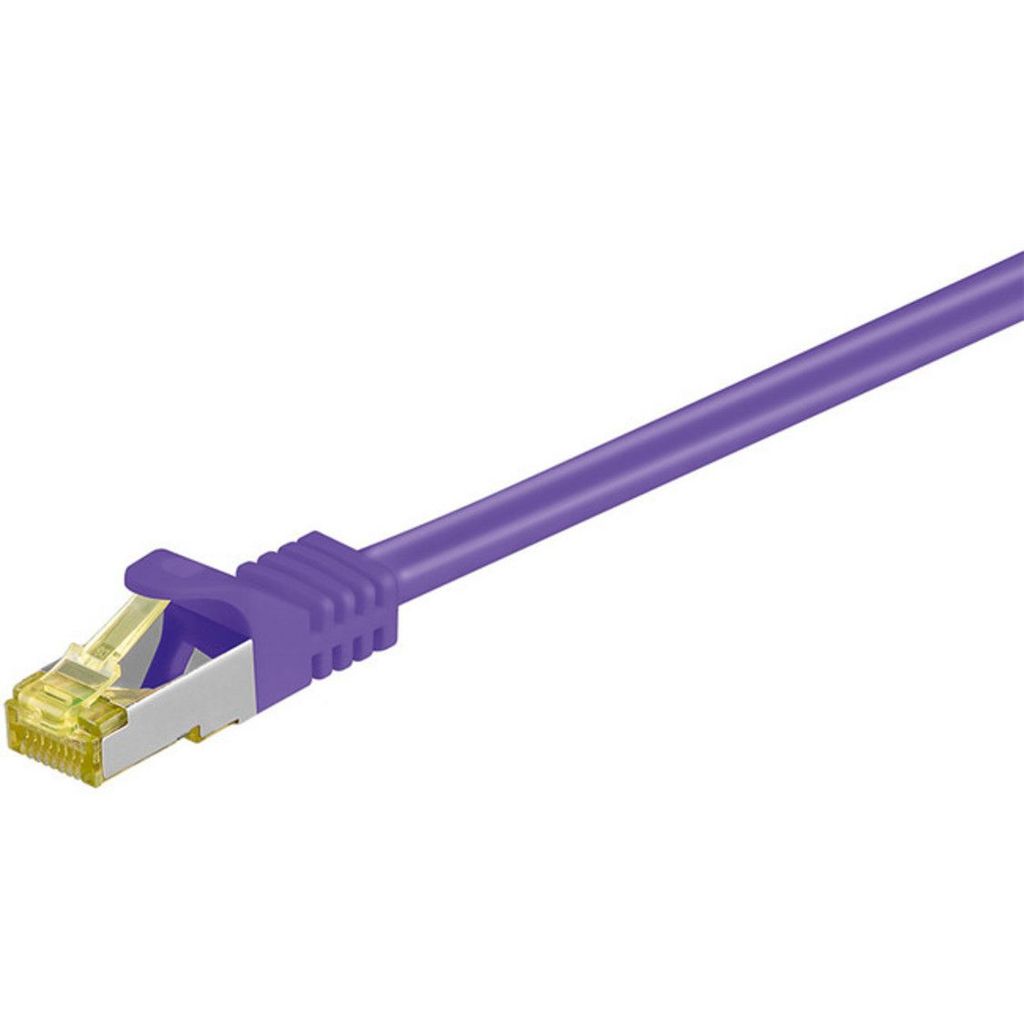 Goobay 91582 Câble patch RJ45 CAT 6A S/FTP (PiMF), 500 MHz Image du produit 