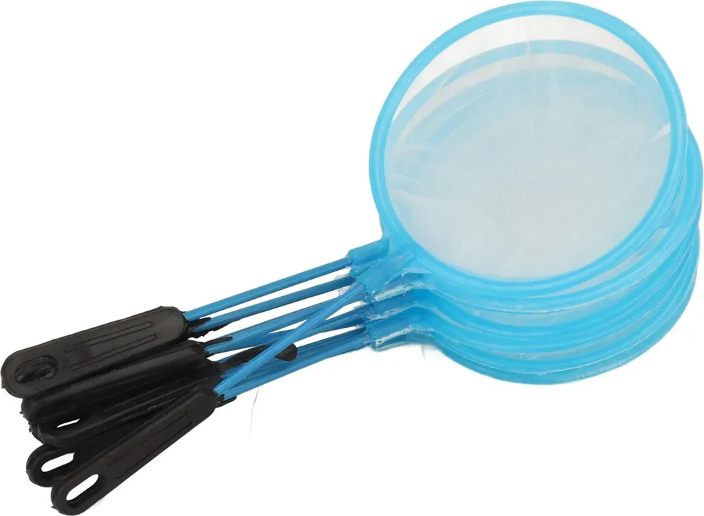 10pcs Mini Baby Sole Shrimp Net Setaccio fine per incubatoio alta flessibilità bambini pesca serbatoio pesce