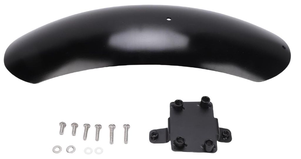 Motorrad-Vorderradkotflügel aus Aluminiumlegierung, hochmontierte Spritzschutzklappe, Ersatzteil für CL250, CL300, CL500, SCL500, Schwarz