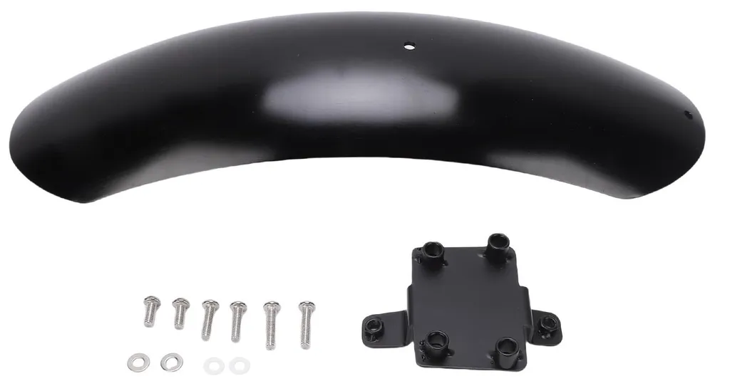 Bavette moto avant surélevée en alliage d'aluminium noir Honda SCL500