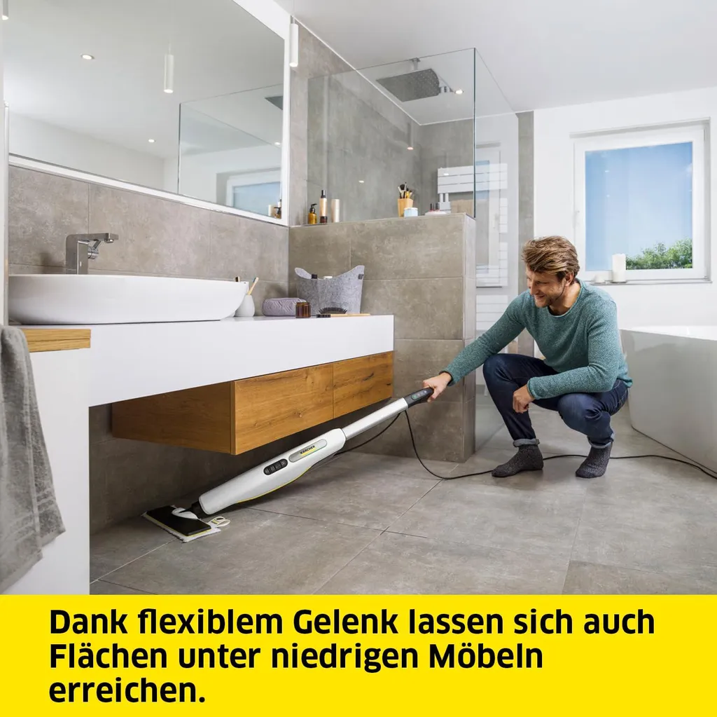 Kärcher SC 3 UPRIGHT Balai vapeur 0,5 L 1600 W Noir et Blanc efficace - 22