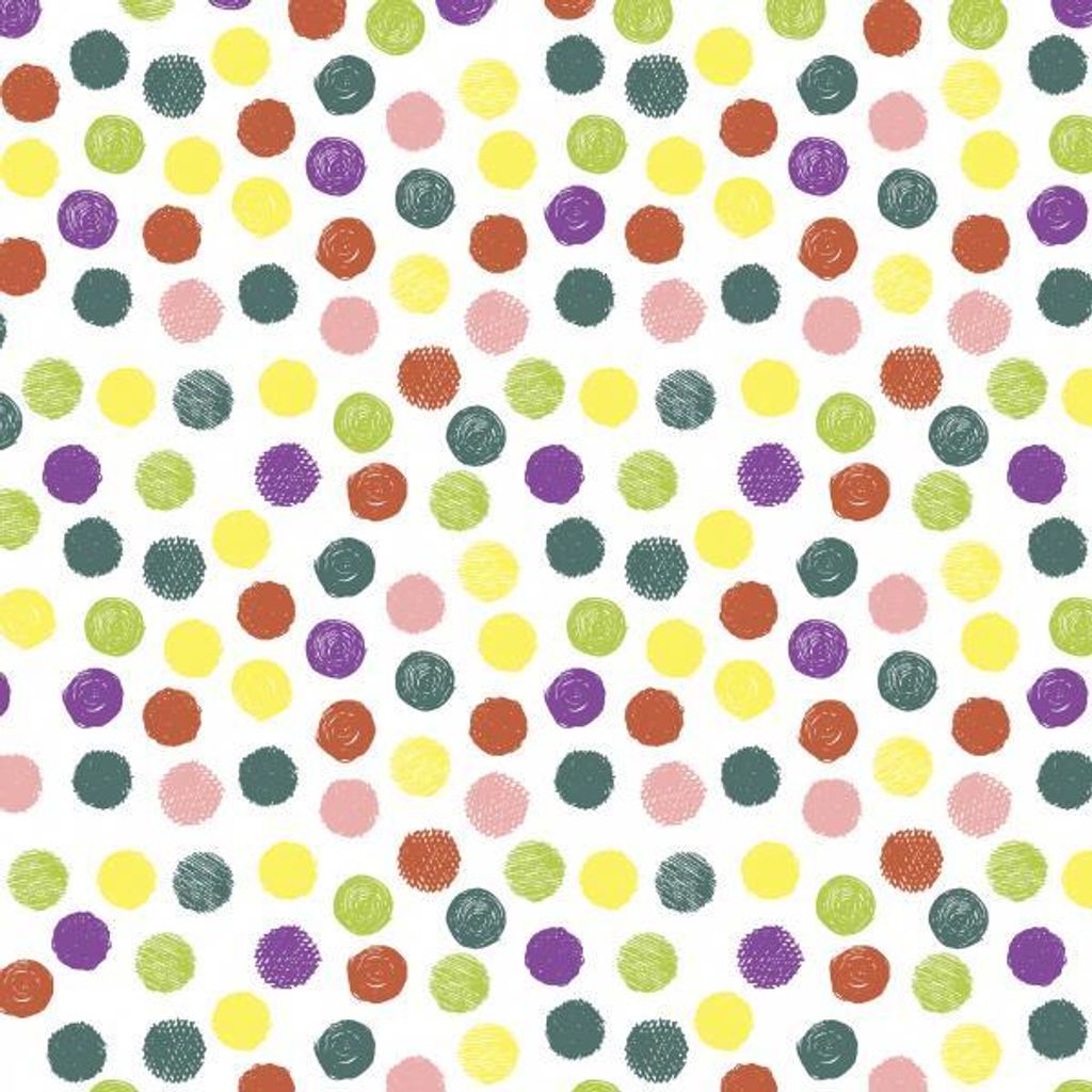 20 Cocktailservietten Playful Dots 24x24cm