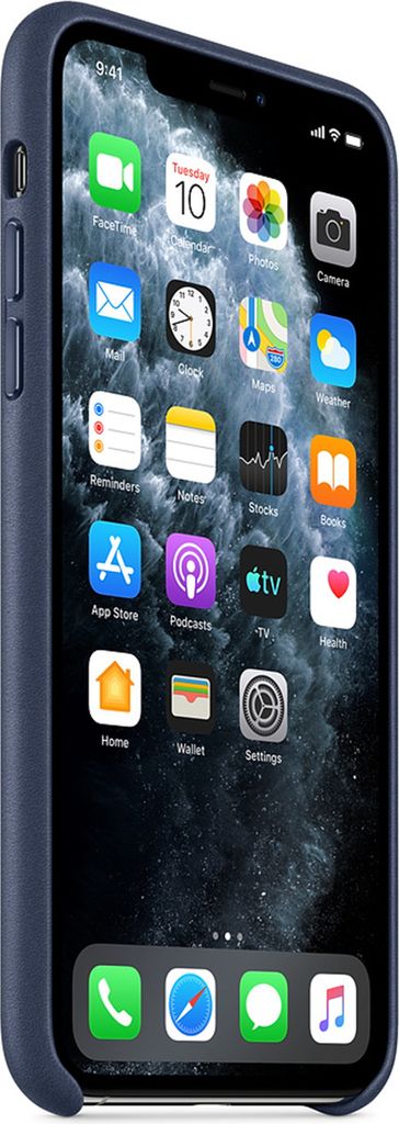 Apple Leder Case für iPhone 11 Pro Max mitternachtsblau Produktbild 3