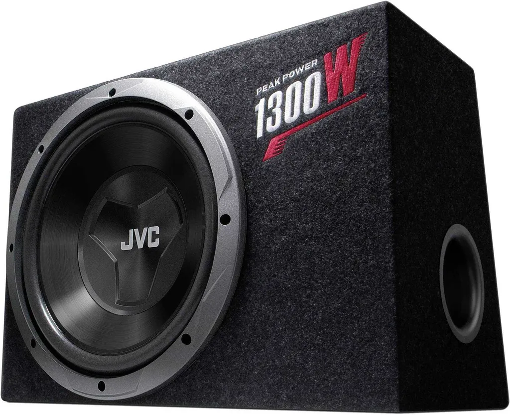 Caisson de basses voiture JVC CS-BW120 pour des graves profonds 30cm