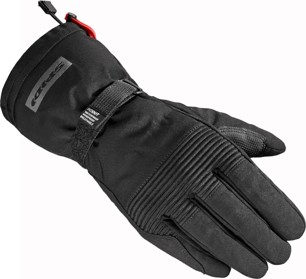 Gants moto chauffants Spidi Wintertourer-Kp H2Out XL avec coque noire