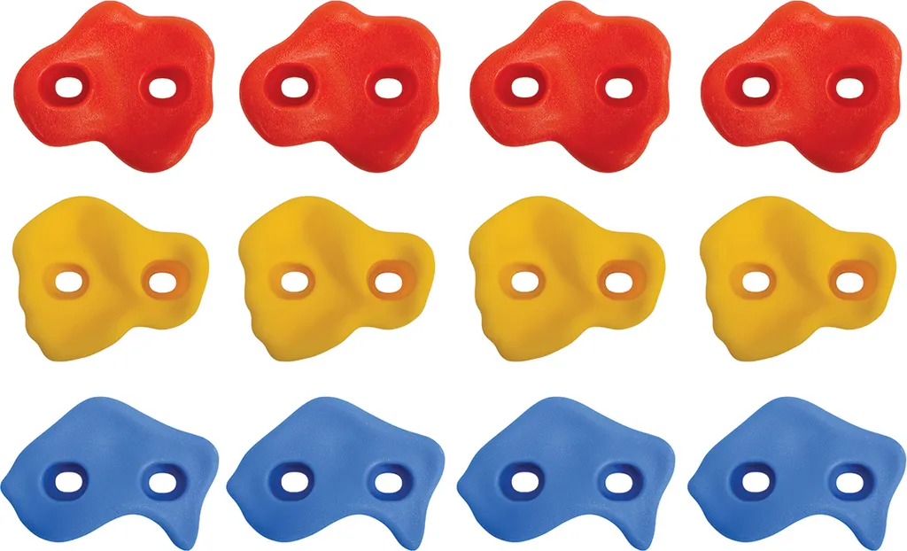 Kit de prises d'escalade Schildkröt assorties pour mur de grimpe maison