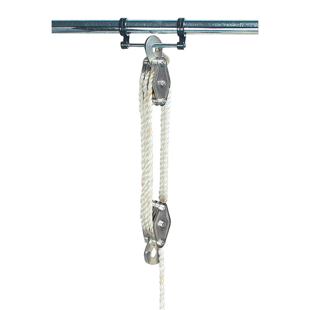 Treuil 180 kg Mannesmann à remontage manuel - Câble acier 4mm ultra long