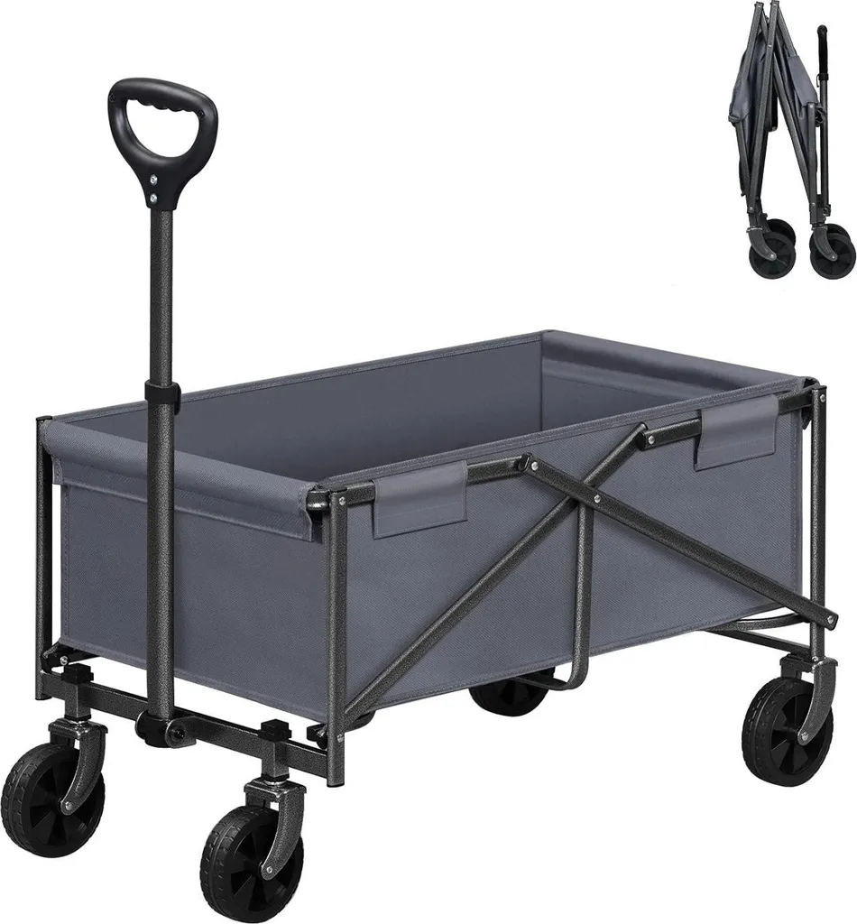 Carrello Spesa Pieghevole Multifunzione | Portata 80kg | Shopping e Casa