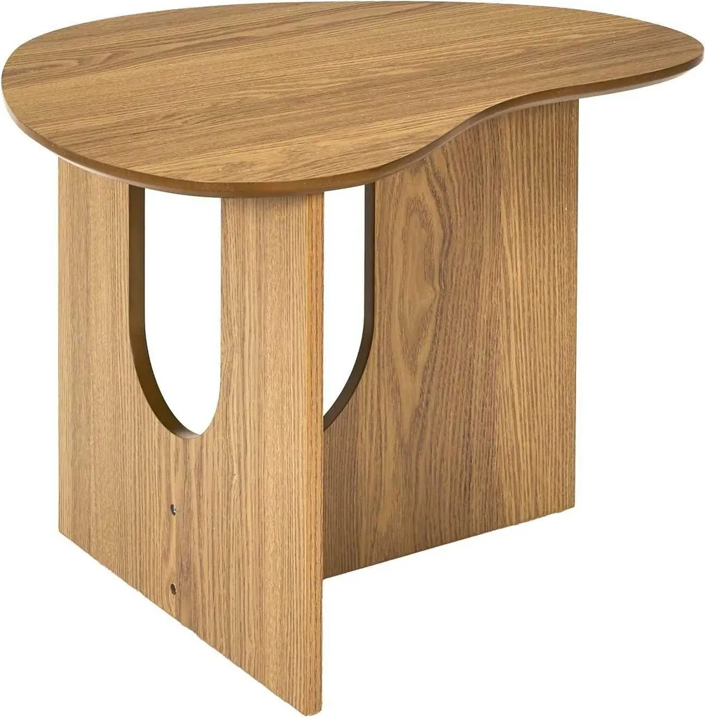 Petite Table Basse Beige pour Salon Loft - Idéale Petit Espace et Studio - 4