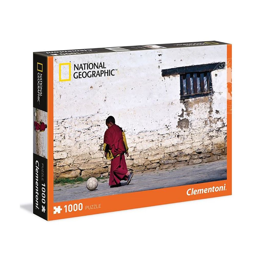 Clementoni - Puzzle 1000 National Geographic Young Buddhist Obrázok produktu 