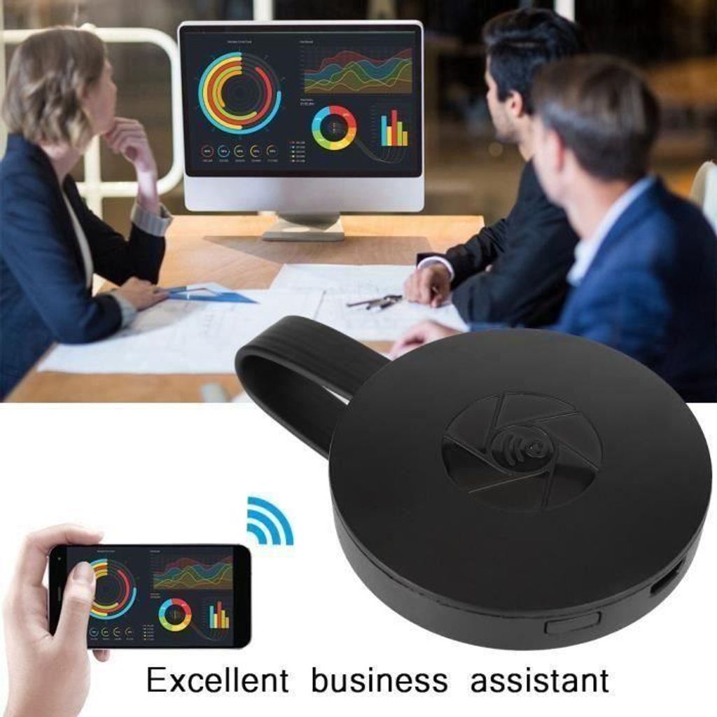 HDMI Digital-TV-Multimedia-Receiver mit drahtlosem WLAN-G2-Dongle-Adapter für iPhone und Android