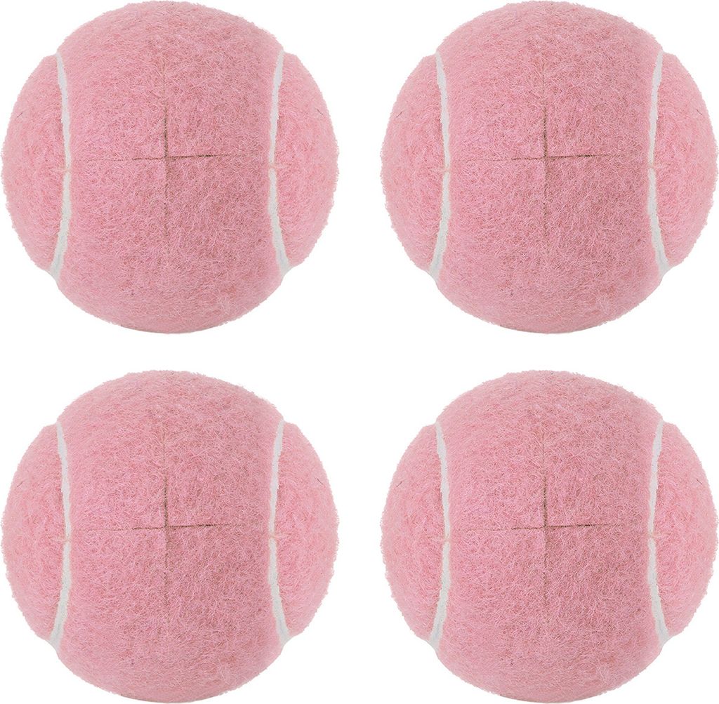 4 Stück vorgeschnittene Tennisbälle für Gehhilfen, für Möbelbeine, Bodenschutz, universelle Filzgleiter für Gehhilfenbeine, Gleitbeläge für...