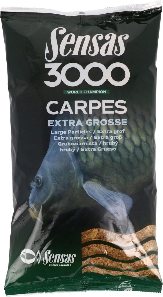 Sensas 3000 Carpes Extra Grosse lepkavá návnada na kapry 1 Obrázok produktu 