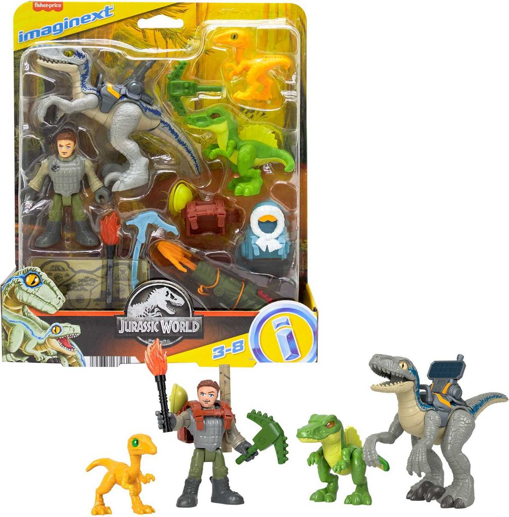 Imaginext Jurassic World Outdoor-Abenteuer Dinopack Produktbild 