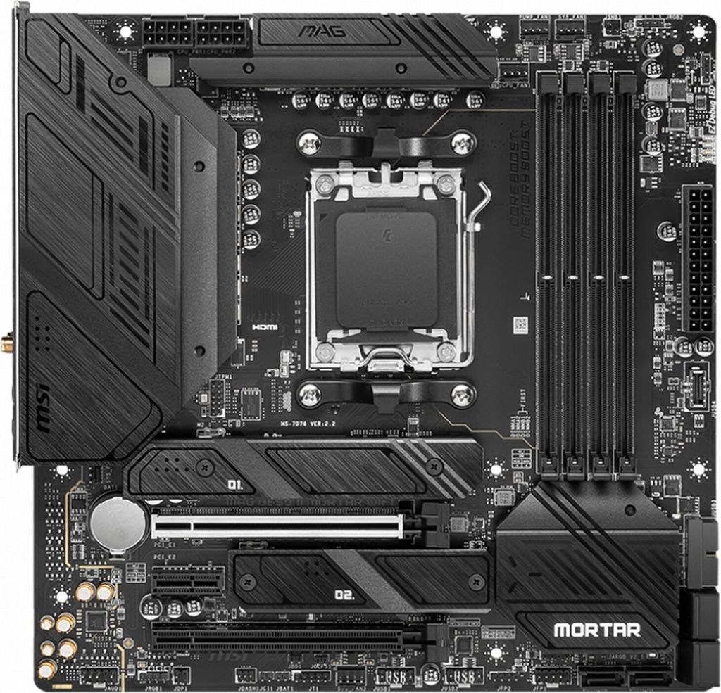 Msi 7D76-001R Mag B650M Mortar Wifi Produktbild 