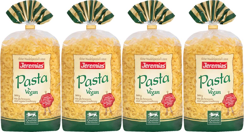 Jeremias Wellenspätzle Pasta aus reinem Hartweizengrieß 500g 4er Pack