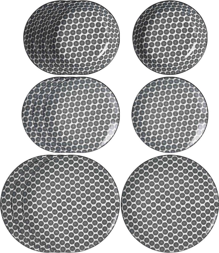 Ritzenhoff & Breker Takeo Circles Teller-Set 12-teilig