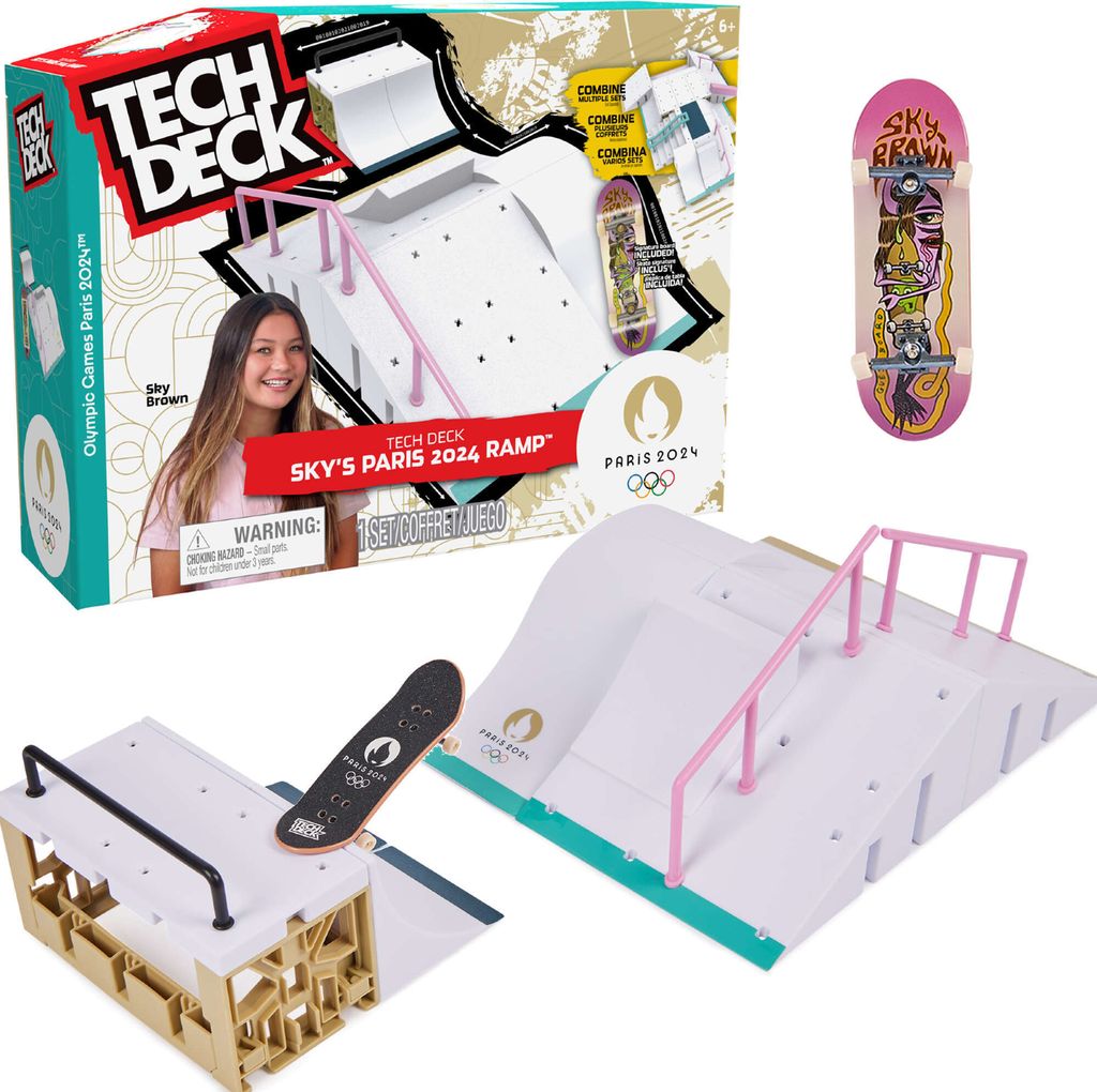 Tech Deck fingerboard set Sky's Ramp + barevný sběratelský Obrázek produktu 