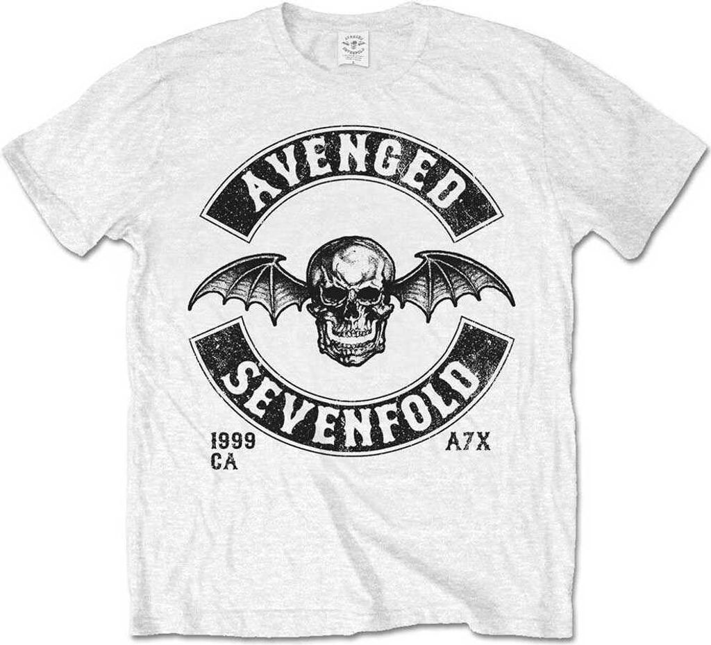 Avenged Sevenfold Moto Seal White XL T-Shirt
