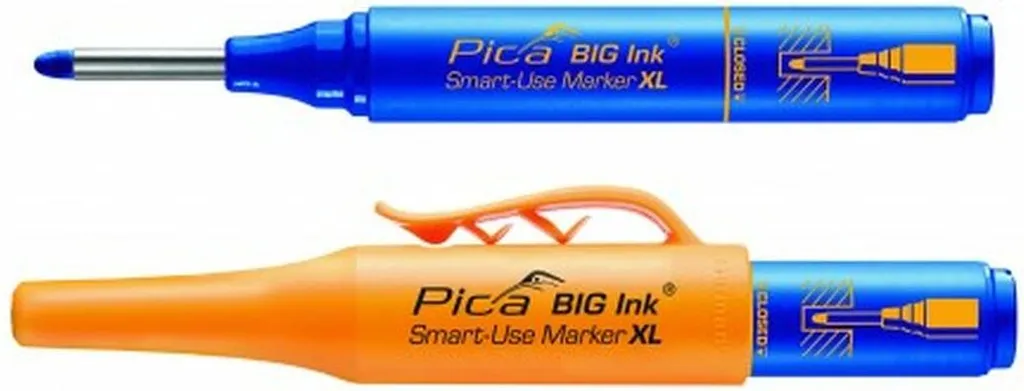 Marcatore XL Blu Permanente per Logistica e Magazzino BIG Ink