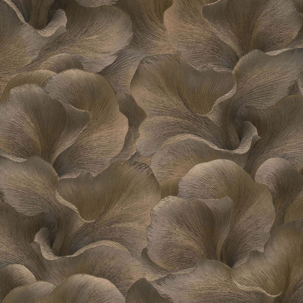 Vliestapete 1052711 Schwarz Blumen Floral GMK Fashion for Produktbild 