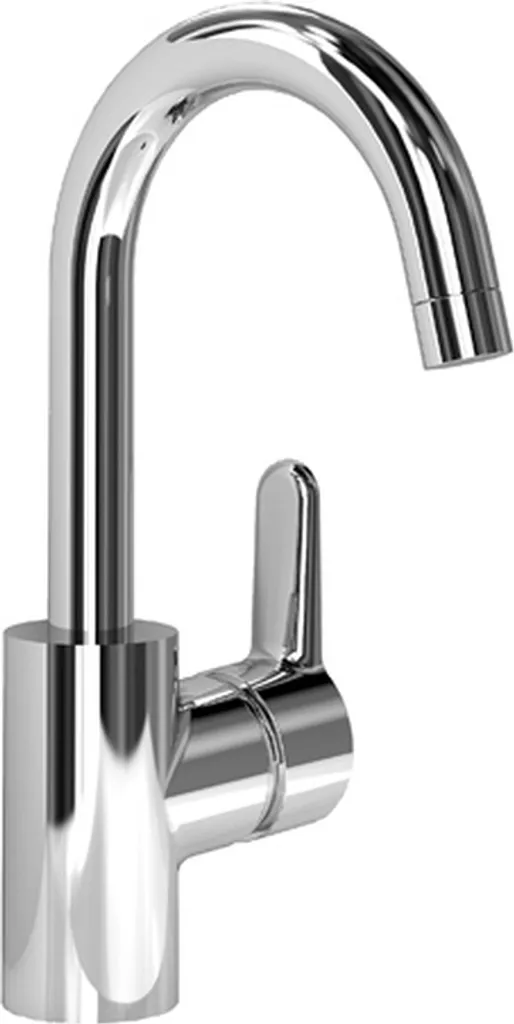 Robinet mélangeur de lavabo à bec mobile chromé Ideal Standard Connect