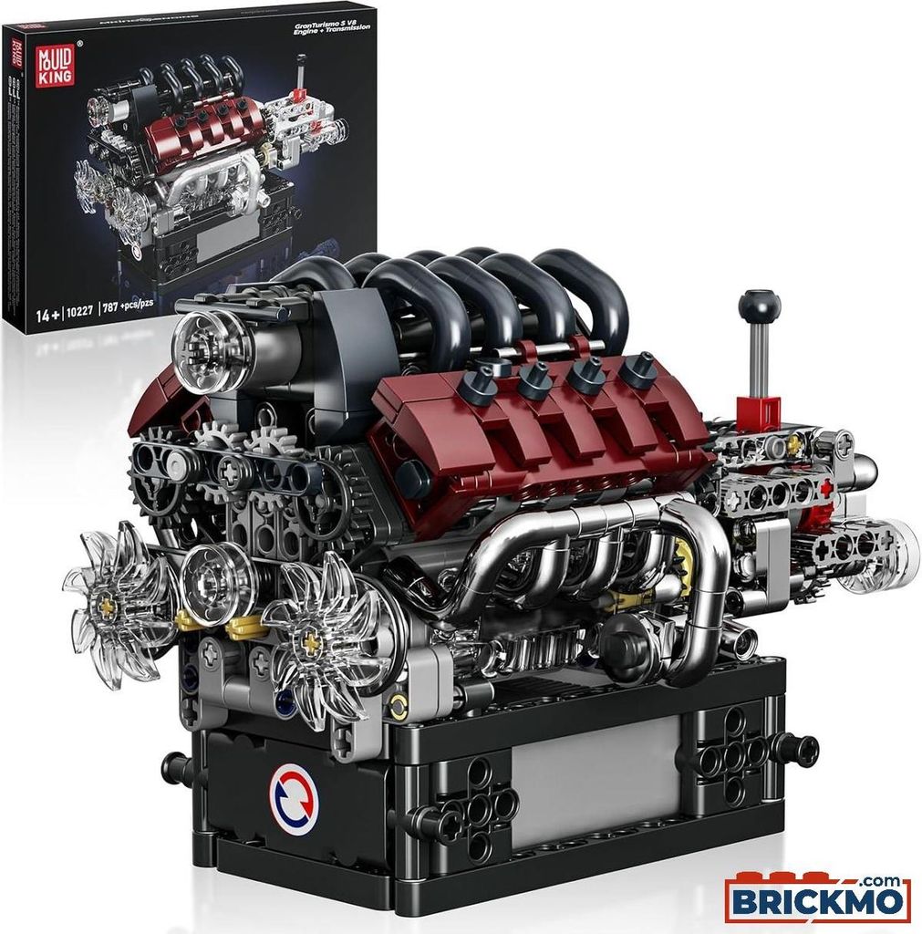 Motor V8 s prevodovkou Mould King 10227 Obrázok produktu 