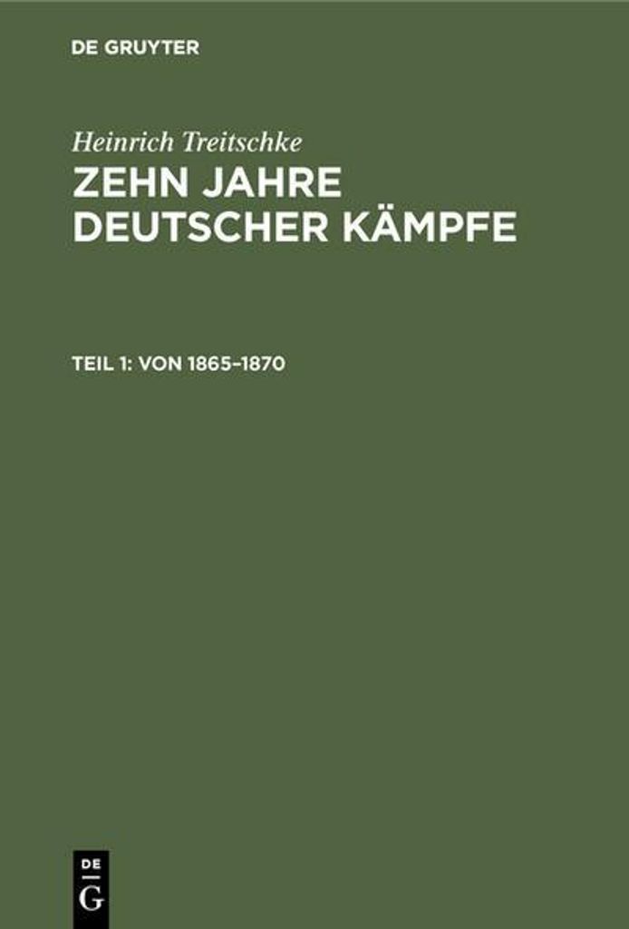 Von 1865-1870