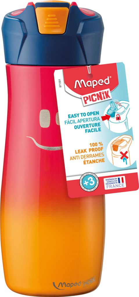 Maped Picnik, 580 ml, Tägliche Nutzung, Orange, Rot, Produktbild 