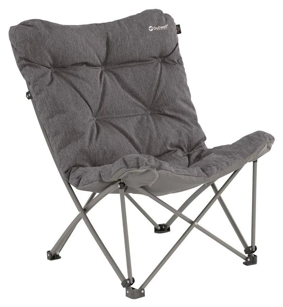 Outwell Klappbarer Campingstuhl Fremont Lake Grau Produktbild 