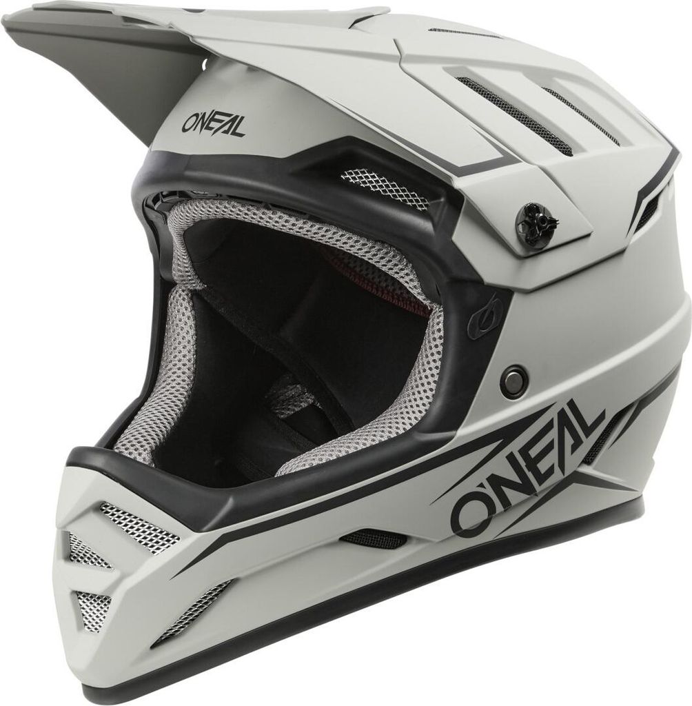 O'NEAL BACKFLIP Solid Fullface Helm grau 57-58 cm Produktbild 