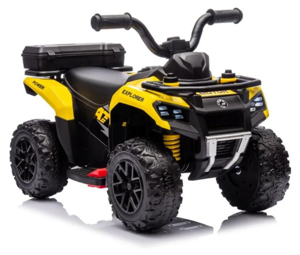 Quad GTS1155 jaune rechargeable : fini l'ennui avec ce jouet de plein air