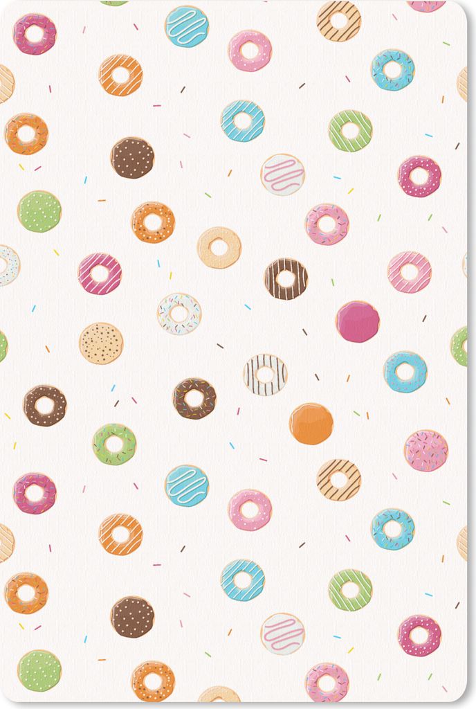 MuchoWow® Mauspad Mousepad Puber - Donut - Lebensmittel - Produktbild 