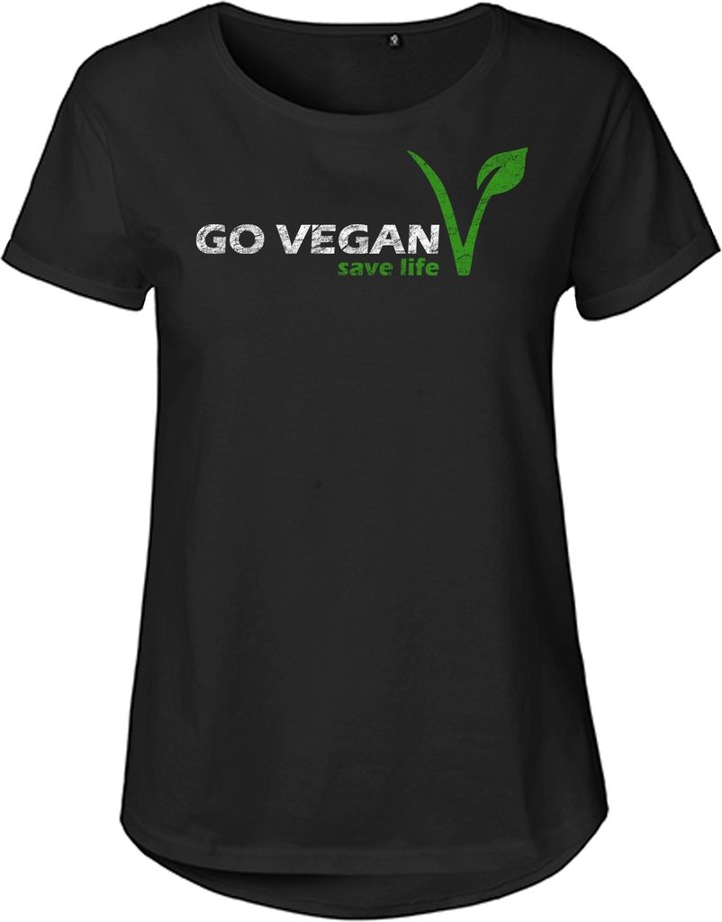 Go Vegan V - Girl-Shirt / Top