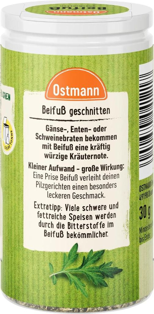Beifuß geschnitten Produktbild 