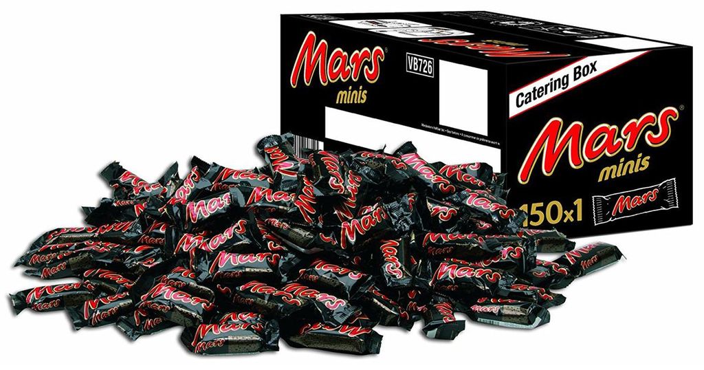 Mars Minis Vollmilchschokolade mit Candy Creme und Karamell Produktbild 