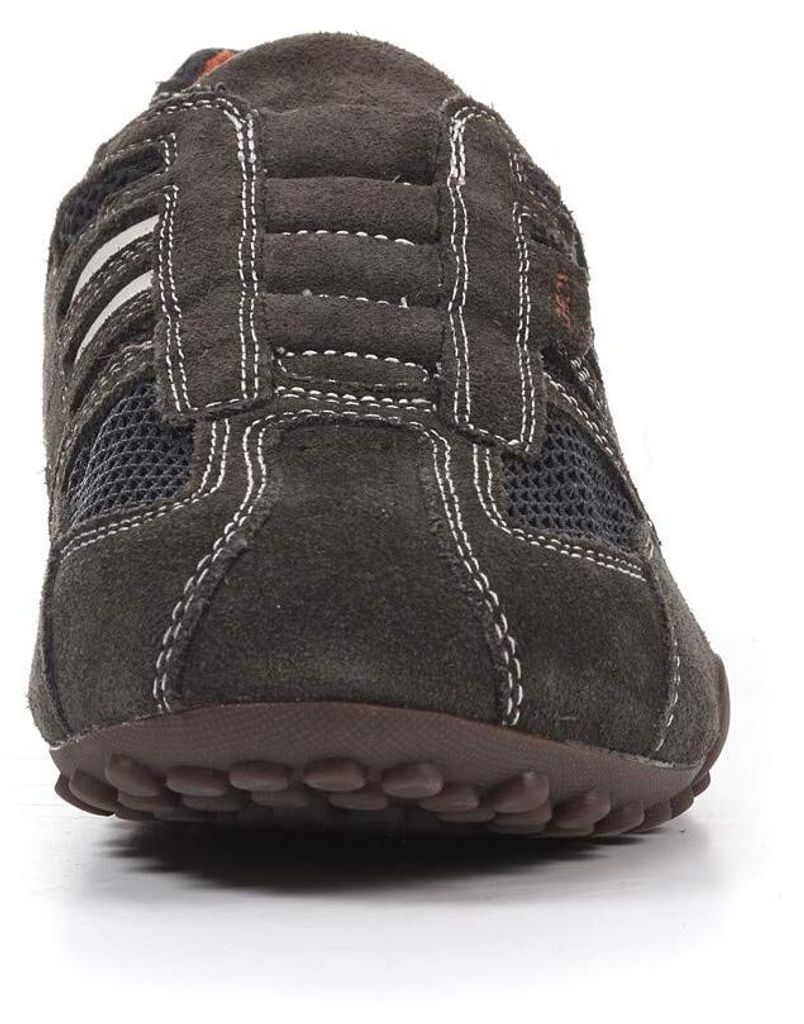 Geox Herren Uomo Snake L Sneaker Dunkelgrau Off-White 42 EU Produktbild 