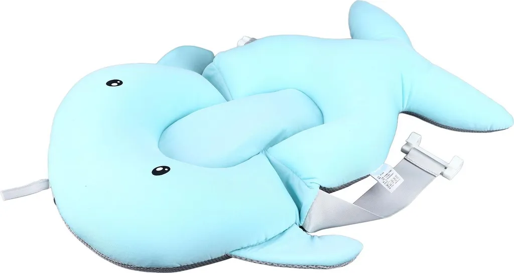 Siège de bain bébé ajustable avec inclinaison physiologique et confort