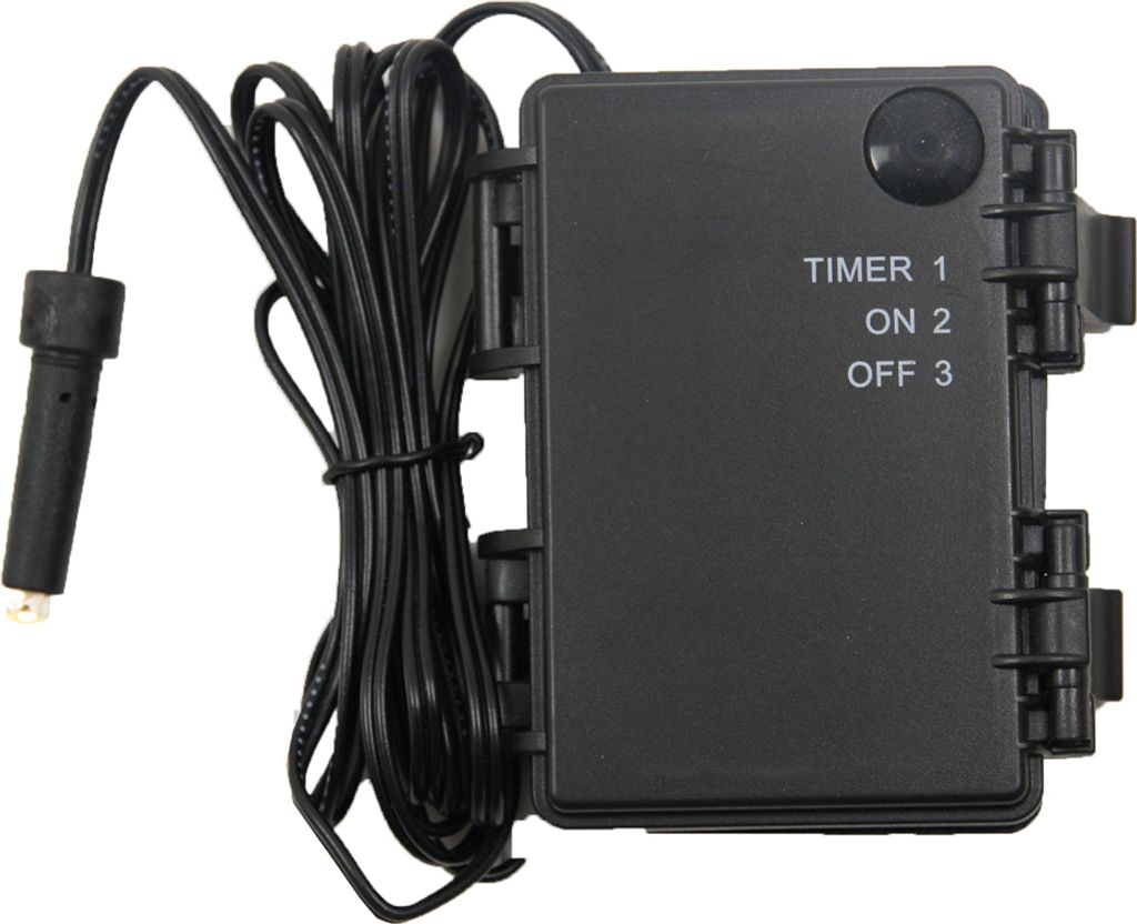Krippenzubehör Batteriebox f. 3x AA, ON/OFF/TIMER mit LED Produktbild