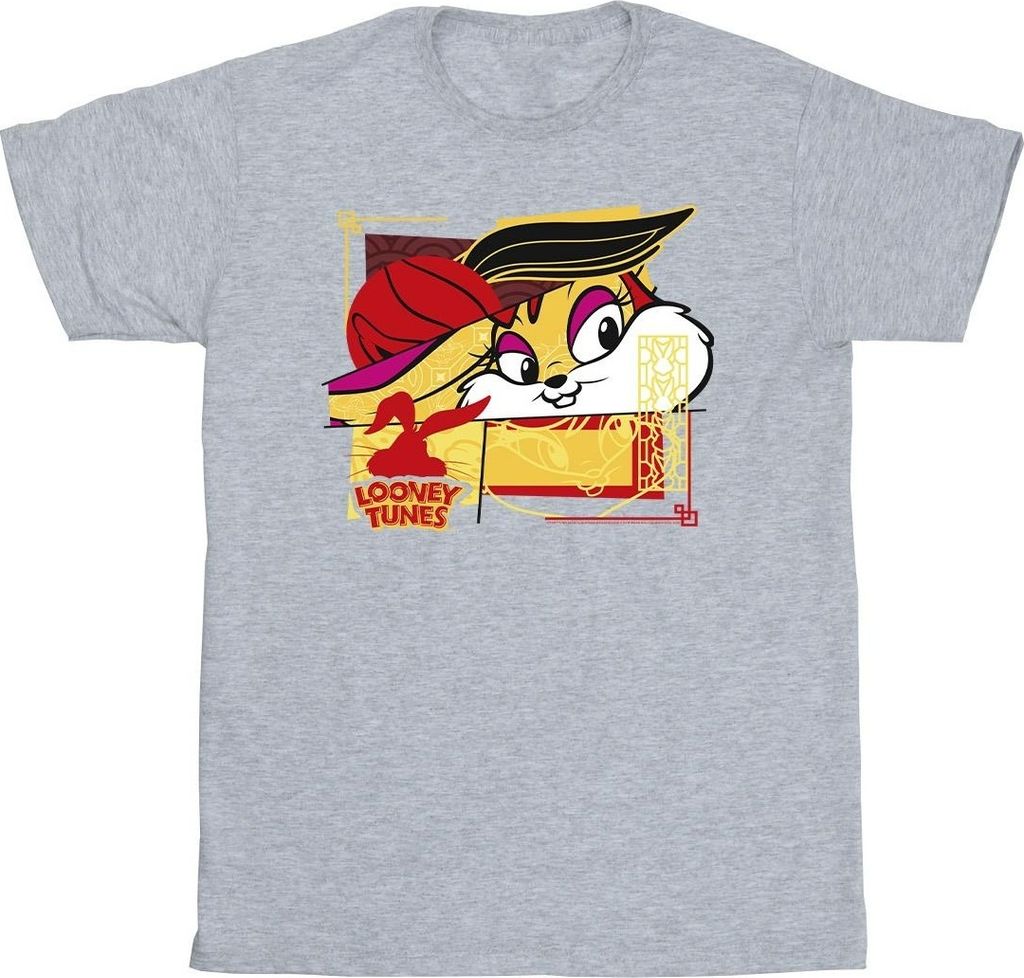 Looney Tunes - "Rabbit New Year" T-Shirt für Herren BI35629 (3XL) (Grau)
