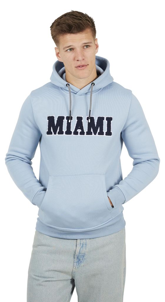 Brave Soul - Kapuzenpullover für Herren, Über den Kopf WH245 (XXL) (Stahlblau)