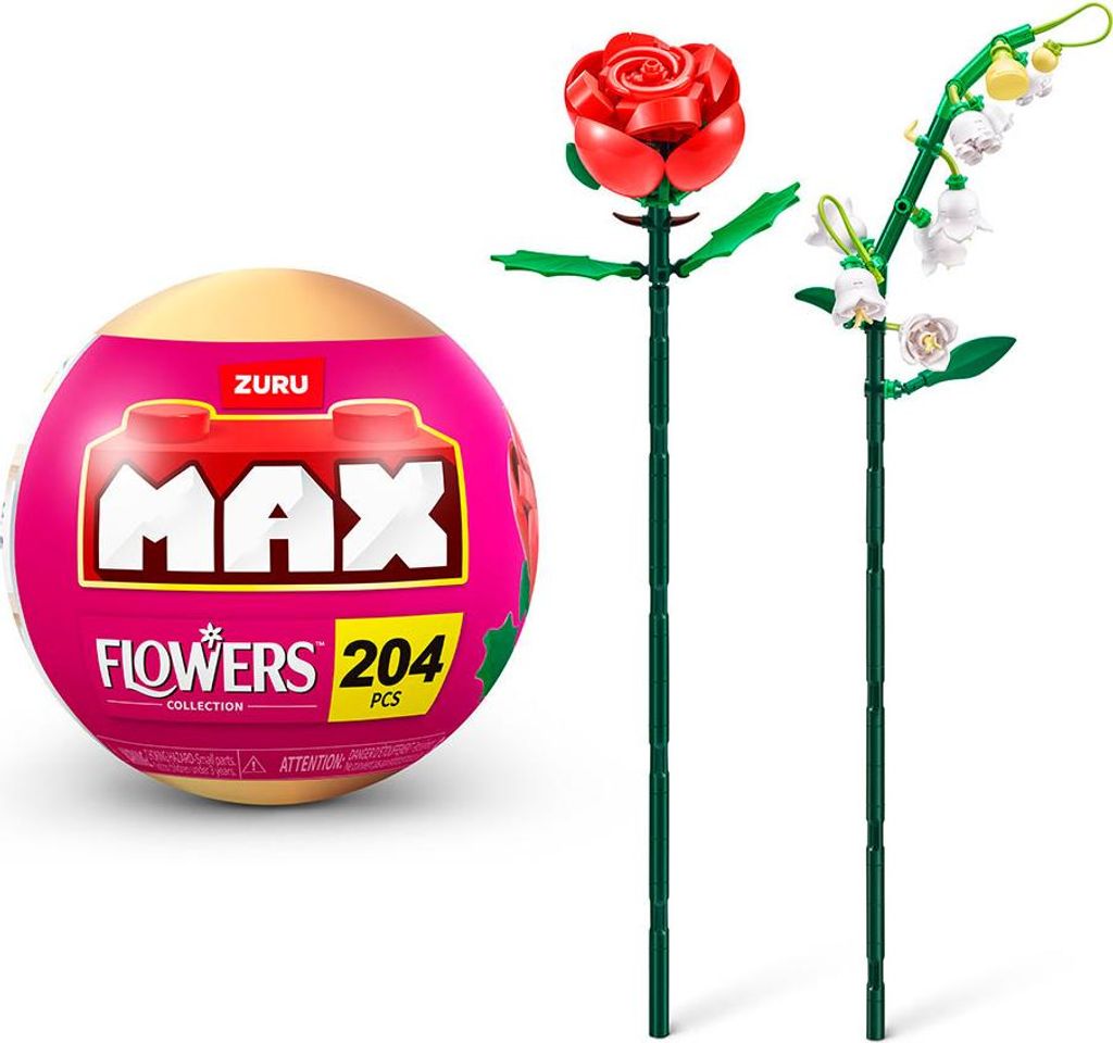 Zuru Max Garden Long Flowers Bauspiel One Size