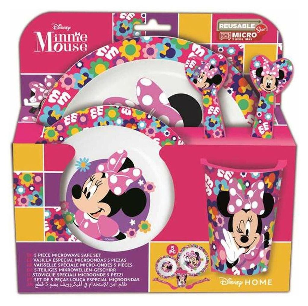 Sada talířů Disney Mickey Mouse – 5dílná dětská sada nádobí Obrázek produktu 